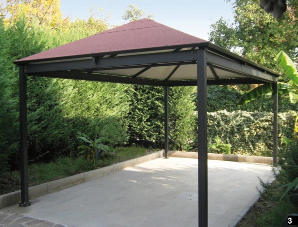 Gazebo in ferro battuto