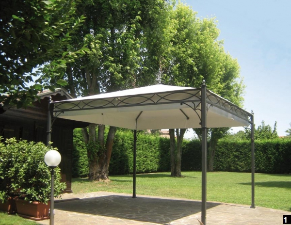 Gazebo in ferro battuto