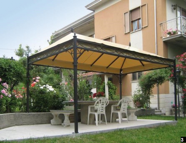 Gazebo in ferro battuto