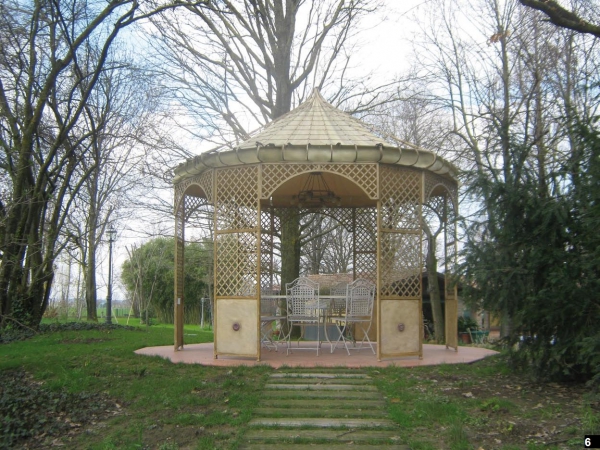 Gazebo in ferro battuto